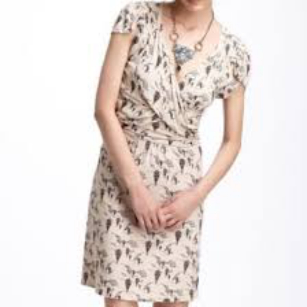 Anthro Leifnotes S Up & Away Hot Air Balloon Dress